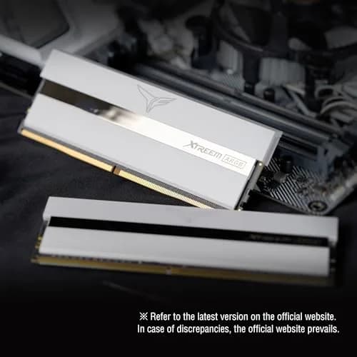 TEAMGROUP T-Force XTREEM ARGB DDR4 16GB (2x8GB) 3600MHz CL18 Desktop Gaming Memory Ram (White) | PC4-28800 Dual Channel thumbnail 5