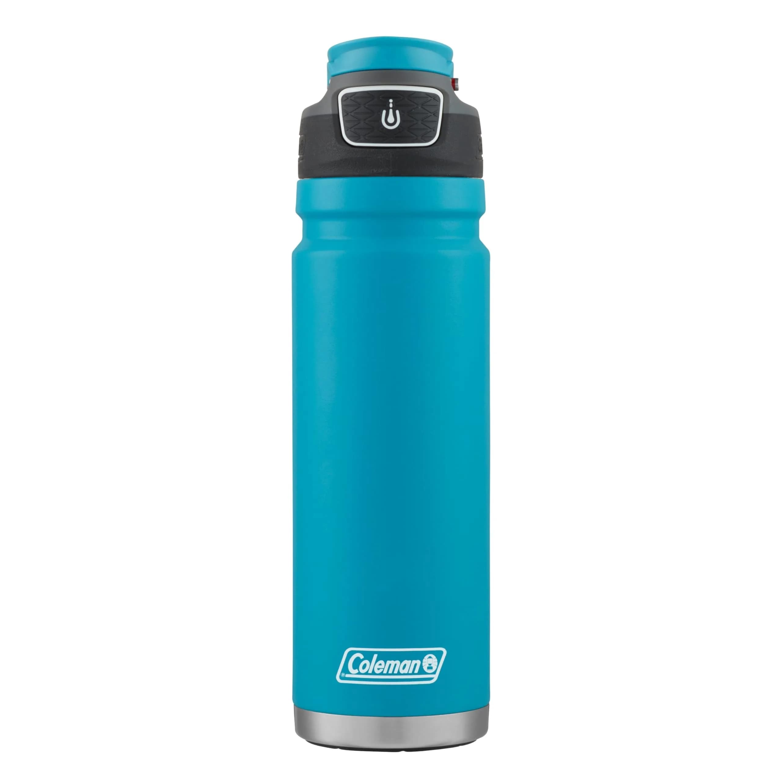 Coleman FreeFlow AUTOSEAL Stainless Steel Water Bottle 24oz (710ml) | Keeps Cold 31 Hrs, Hot 11 Hrs - main product image