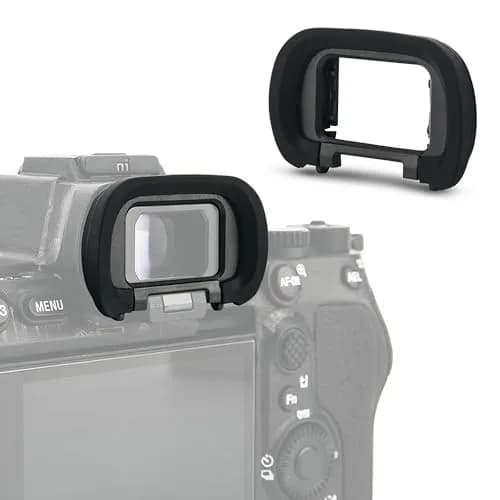JJC 2 Pack Soft Silicone Camera Eyepiece Eyecup for Sony A7/A9 Series Cameras | Replaces FDA-EP19 thumbnail 1