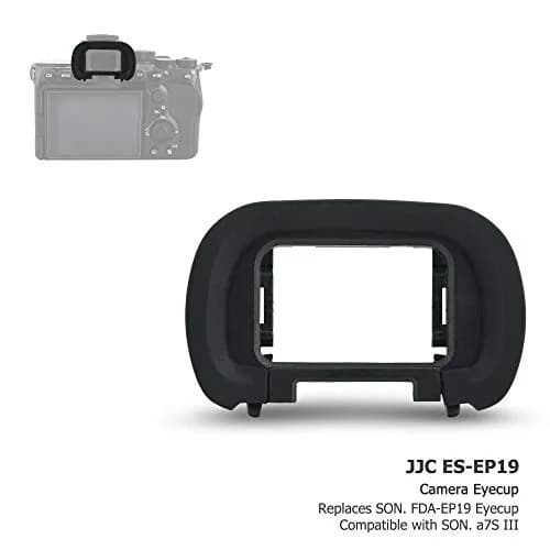 JJC 2 Pack Soft Silicone Camera Eyepiece Eyecup for Sony A7/A9 Series Cameras | Replaces FDA-EP19 thumbnail 8