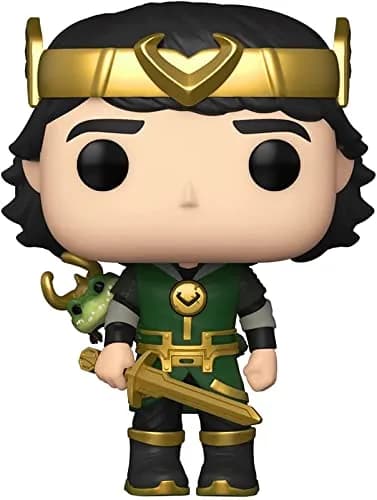 Funko POP Marvel: Loki - Kid Loki, Multicolor, 3.75 inches | Collectible Vinyl Figurine for Loki Fans thumbnail 1