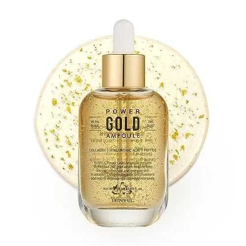 EUNYUL Power Enhancing Gold Ampoule Serum 50ml (1.69 fl. Oz.) | 99.99% Pure 24K Gold for Radiant Skin thumbnail 1