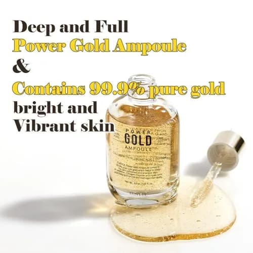 EUNYUL Power Enhancing Gold Ampoule Serum 50ml (1.69 fl. Oz.) | 99.99% Pure 24K Gold for Radiant Skin thumbnail 4