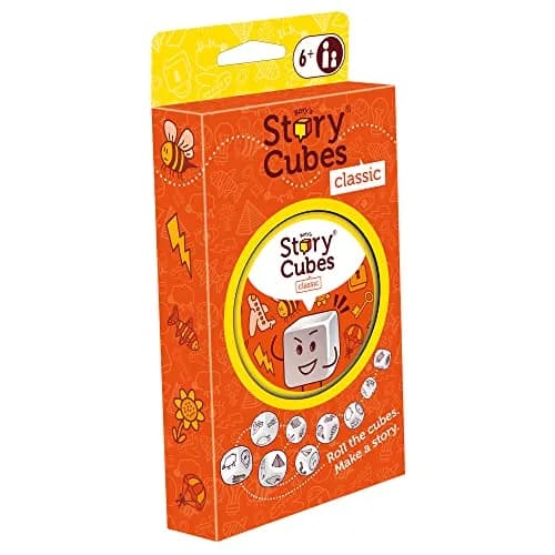 Asmodee Rory's Story Cubes Classic (Eco-Blister) - Spark Imagination with Limitless Storytelling, Creative Game for Kids & Adults, Ages 6+, 1+ Players, 10 Minute Playtime thumbnail 1