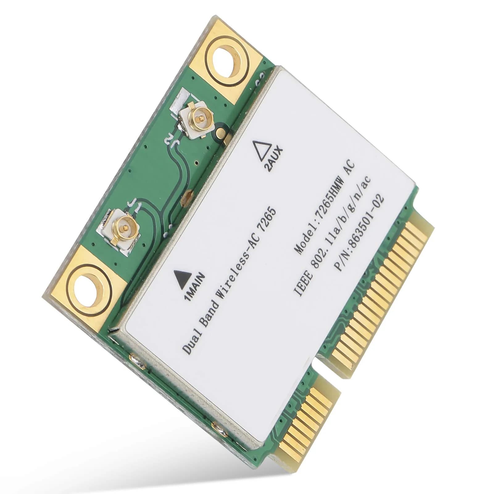 Lazmin112 Mini PCIE WiFi Card 867Mbps | Dual Band 802.11AC Wireless Adapter
