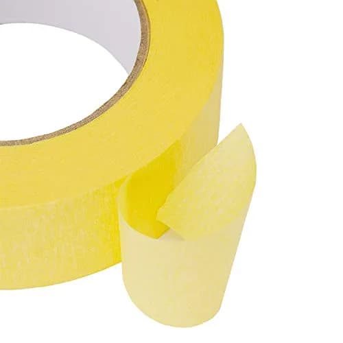 Lichamp 36mm x 55m Yellow Automotive Masking Tape for Painting | Car Detailing Masking Tape for Clean Lines thumbnail 7