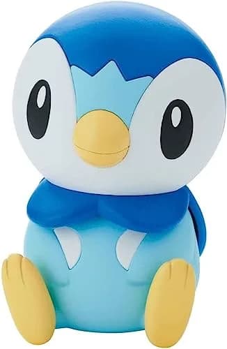 Bandai Hobby Pokémon Piplup Model Kit 5 x 8 x 2 inches | Poseable Figure for Display - main product image
