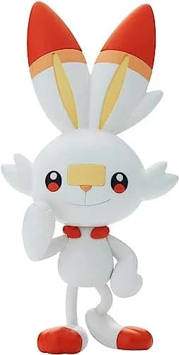 Bandai Hobby Pokémon Scorbunny Model Kit - Poseable Figure for Display - main product image