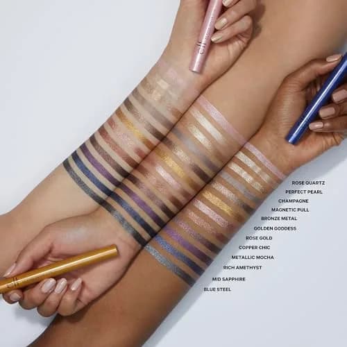 e.l.f. No Budge Shadow Stick Rose Quartz 1.4g (0.05 Oz) | Long-Lasting Metallic Cream Eyeshadow thumbnail 2
