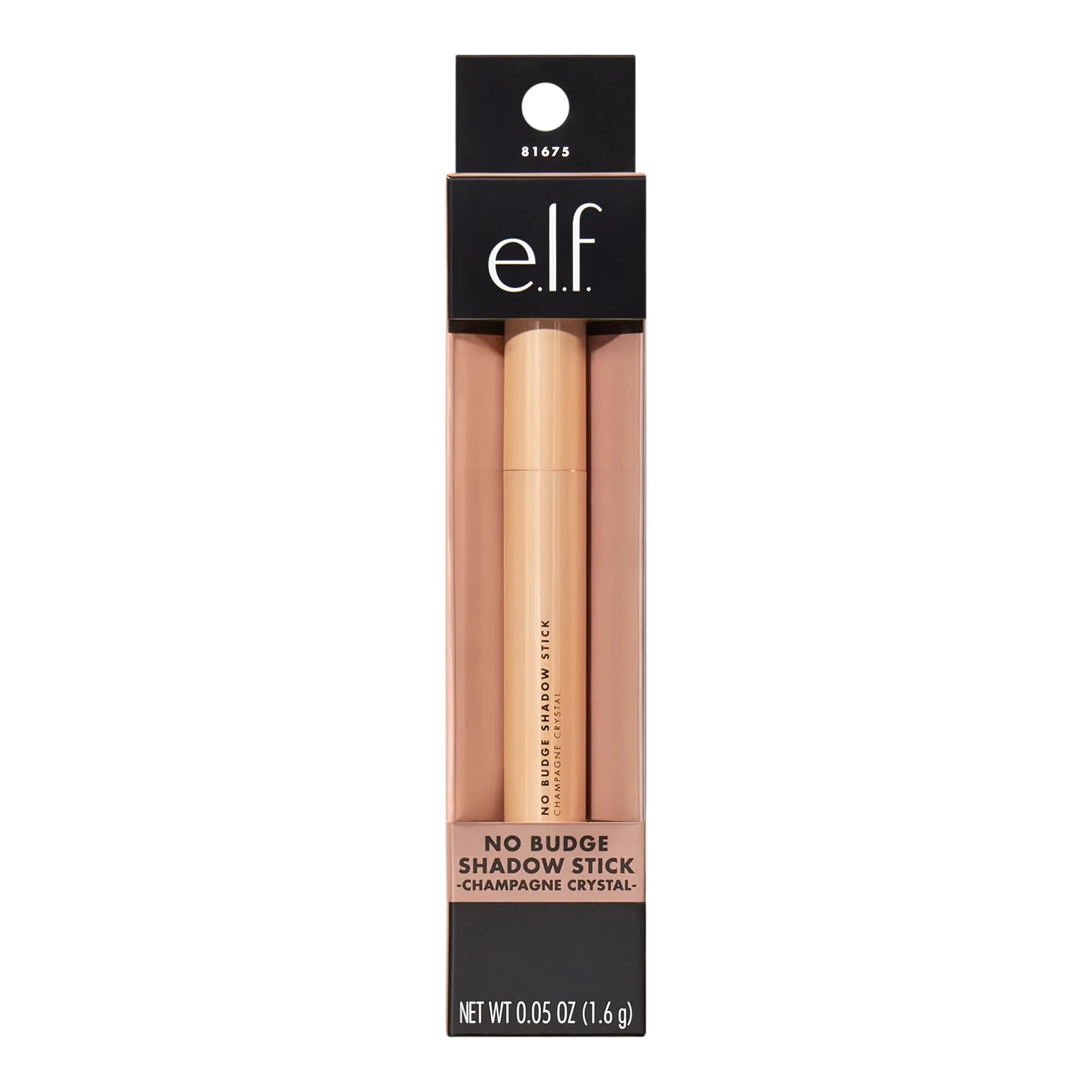 e.l.f. No Budge Shadow Stick Champagne Crystal | Long-Lasting Metallic Cream Eyeshadow Stick thumbnail 4