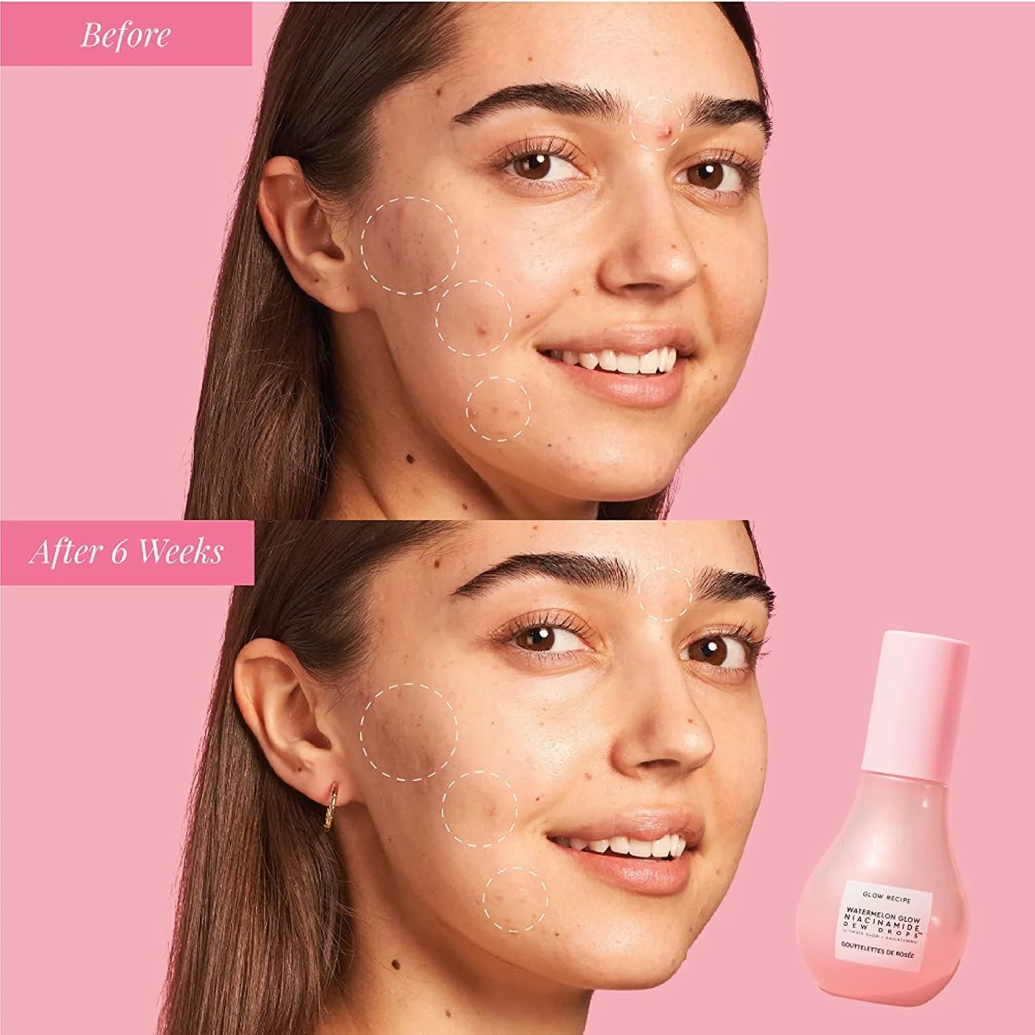 Glow Recipe Watermelon Niacinamide Dew Drops Serum 40ml (1.35 Fl Oz) | Instant Dewy Glow & Hydration - view 7