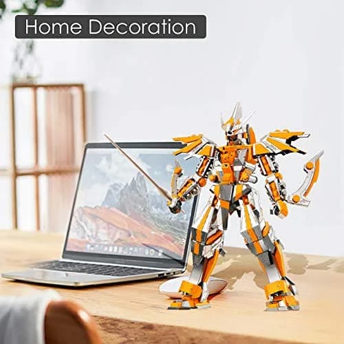 Piececool Crescent Blade Armor 3D Metal Puzzle Model Kit 285 Pcs | Challenging DIY Building Toy for Adults & Teens thumbnail 5