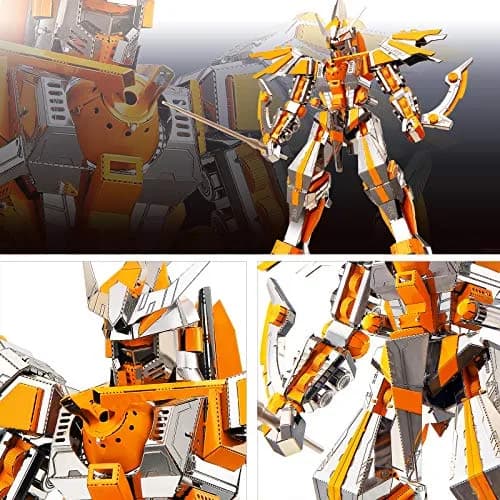 Piececool Crescent Blade Armor 3D Metal Puzzle Model Kit 285 Pcs | Challenging DIY Building Toy for Adults & Teens thumbnail 2