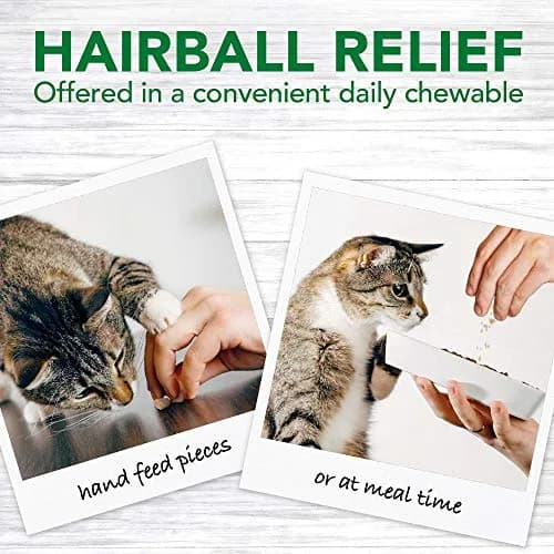 Vet's Best Cat Hairball Relief Chewable Tablets 180 Count | Natural Digestive Aid for Cats thumbnail 3