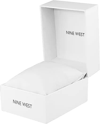 Nine West Women's Crystal Accented Bracelet Watch 36mm (1.42in) | Japanese Quartz Movement - view 3