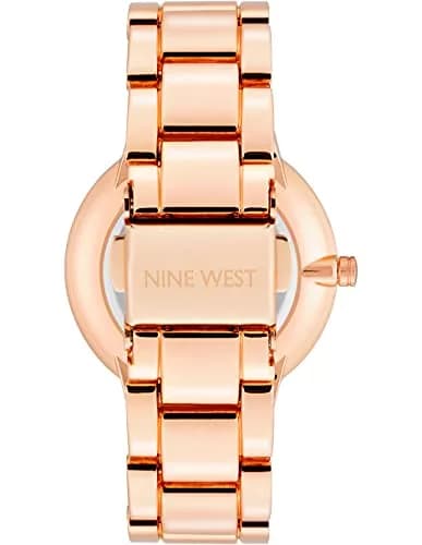 Nine West Women's Crystal Accented Bracelet Watch 36mm (1.42in) | Japanese Quartz Movement thumbnail 4