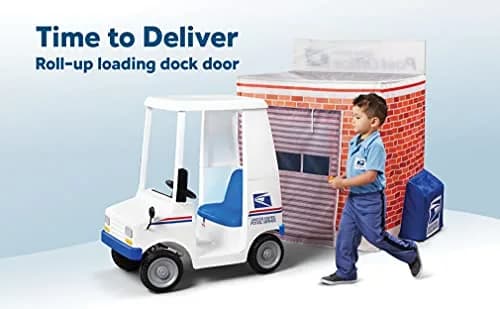 Kid Trax Post Office Play Tent Large White | Interactive Mail Role-Play (115 characters) thumbnail 5