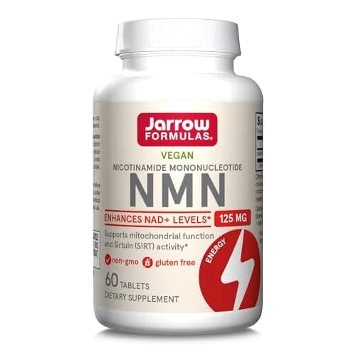 Jarrow Vegan NMN 125 mg | NAD+ Precursor for Healthy Aging & Energy thumbnail 1