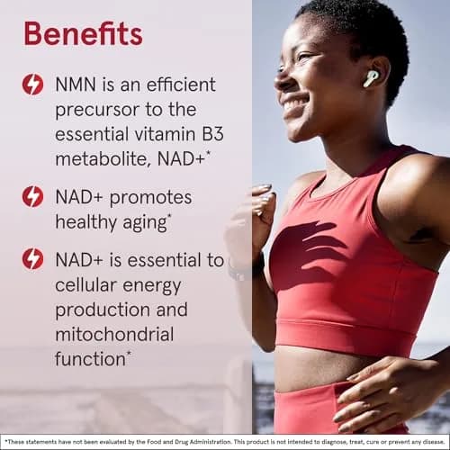 Jarrow Vegan NMN 125 mg | NAD+ Precursor for Healthy Aging & Energy thumbnail 3