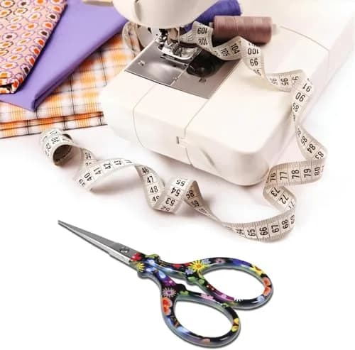 Hisuper 3.6 inch Embroidery Scissors with Leather Sheath | Vintage Crafting Tool thumbnail 5