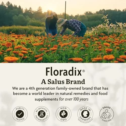 Floradix Floravital Liquid Iron Supplement, Vegan, Gluten-Free, 16.9 Fl Oz | Supports Iron Absorption & Energy thumbnail 8