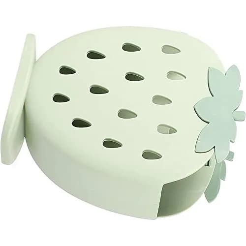 AKOAK Strawberry Chopsticks Stand 14.3cm (5.63 inch) | Kitchen Utensil Organizer with Fast Drainage thumbnail 3