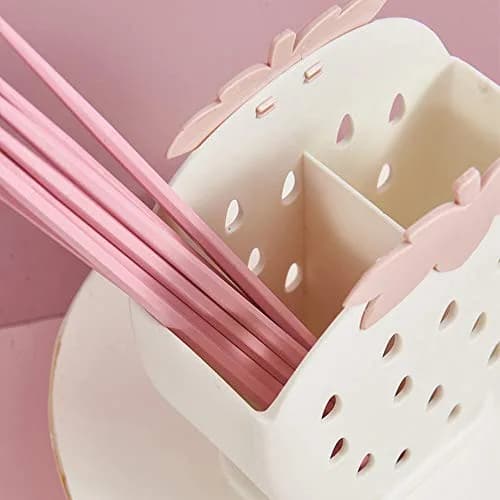 AKOAK Strawberry Chopsticks Stand Cutlery Holder 14.3cm (5.63 inch) | Dries Utensils Fast thumbnail 2