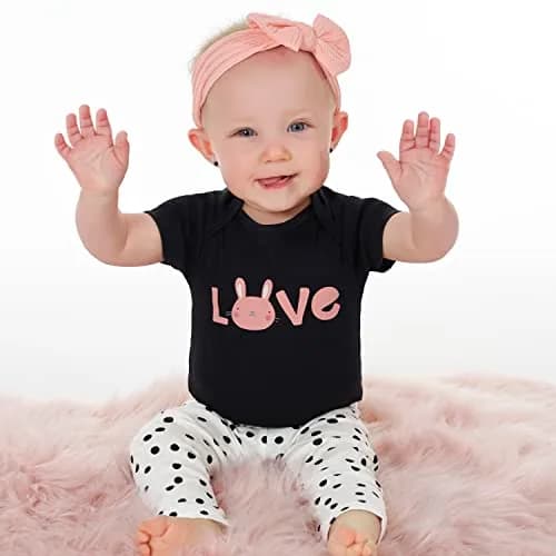 Onesies Brand Baby 3 Onesies 3 Pants Outfit Bundle Mix n Match 3-6 Months | Soft Cotton, Easy Care thumbnail 8