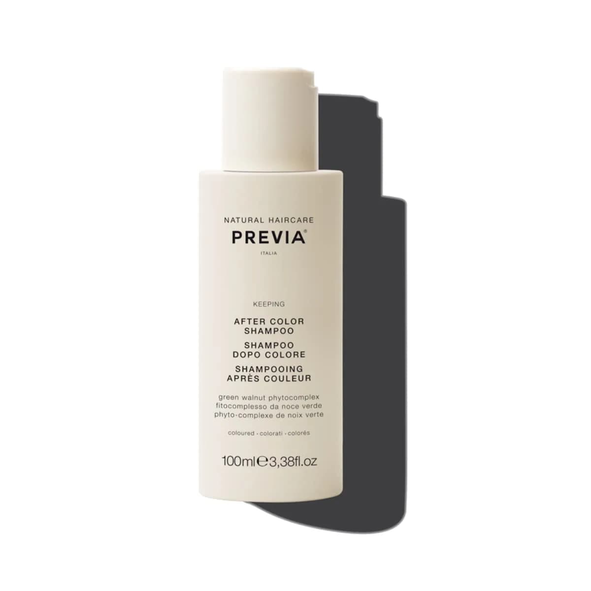 PREVIA Keeping After Color Protective Shampoo 100ml | Vegan, Sulfate-Free, Paraben-Free for Color Treated Hair