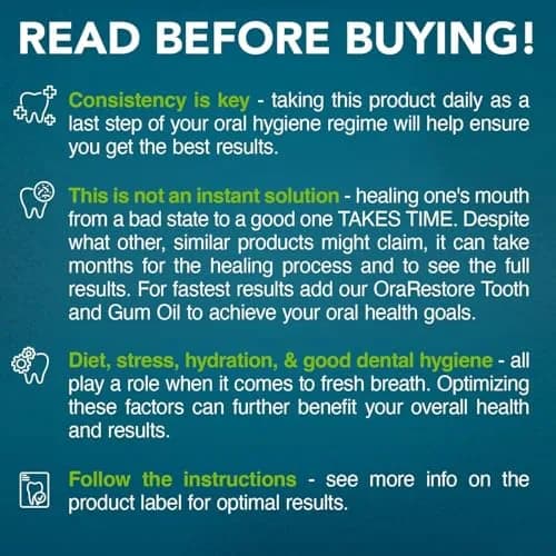 Great Oral Health Mint Oral Probiotics Supplement Tablets 60 Count (Pack of 2) | Dentist Formulated BLIS K12 M18 for Bad Breath & Gum Health thumbnail 5