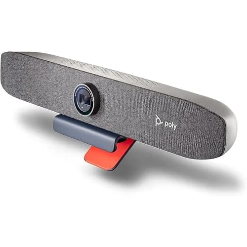 Poly Studio P15 Personal Video Bar 4K HD Webcam | Automatic Framing & Noise Reduction — Poly Studio P15 4K HD Webcam