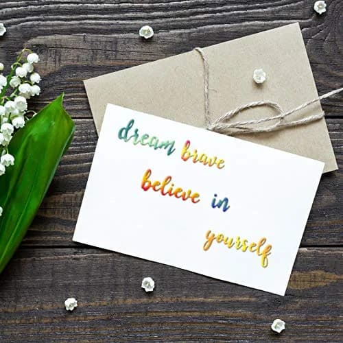 Patelai 20 Pieces Blessing Die-Cuts Word Dies for Card Making | Inspirational Metal Cutting Dies for Scrapbooking & DIY Crafts thumbnail 6