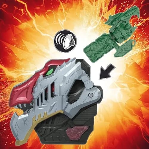 Power Rangers Dino Fury Pink Ankylo Hammer and Green Tiger Claw Zord Toys for Kids Ages 4 and Up | Zord Link Mix-and-Match Custom Build System thumbnail 5