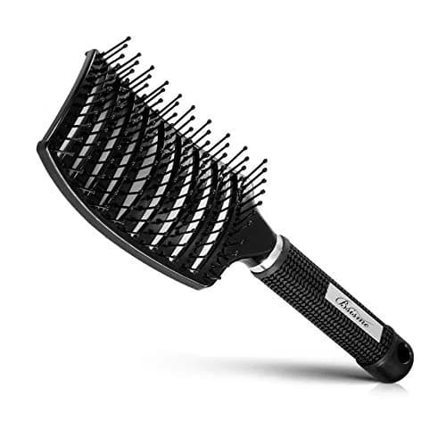 Bsisme Hair Brush, Curved Vented Detangler for Women & Men | Faster Blow Drying, Pain-Free, All Hair Types thumbnail 1