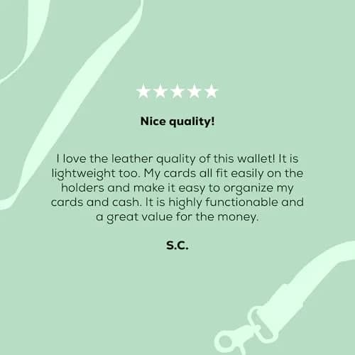 POCKT Elastic Card Holder Wallet for Women and Men, Genuine Leather Slim RFID Blocking Front Pocket Credit Card Holder, Cute Small Minimalist Wallet | Mood thumbnail 8