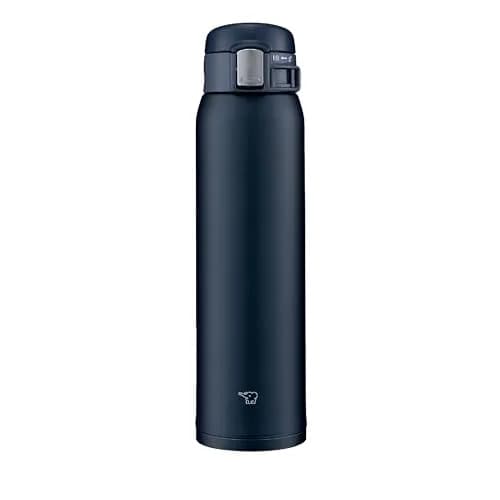 Zojirushi Stainless Steel Insulated Mug 600ml (20.3oz) Navy | One-Touch Open Direct Drink Bottle thumbnail 1