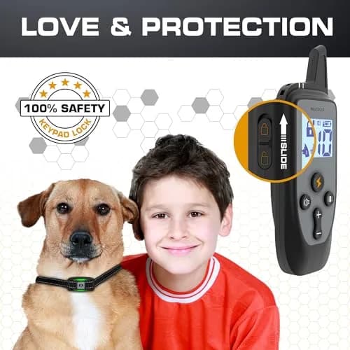 INVIROX 2026 Edition Dog Training Collar with Remote, 123 Levels, 3300ft Range, IP67 Waterproof | Professional E-Collar for Large Dogs thumbnail 5