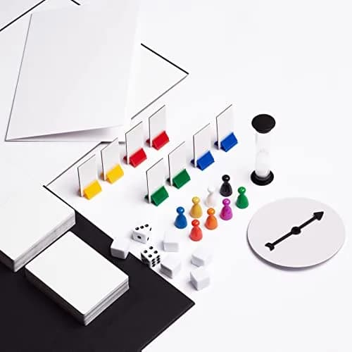 Apostrophe Games Deluxe Create Your Own Board Game Kit with Blank Board & Game Pieces | ASTM-Tested Educational Toy thumbnail 4