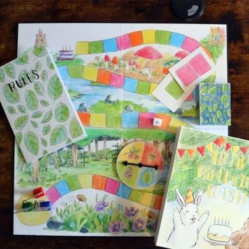 Apostrophe Games Deluxe Create Your Own Board Game Kit with Blank Board & Game Pieces | ASTM-Tested Educational Toy thumbnail 8