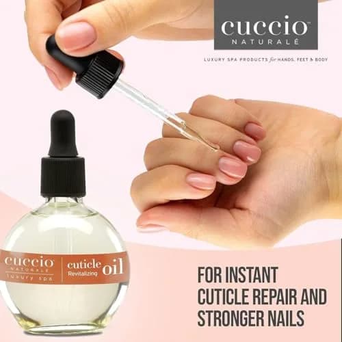 Cuccio Naturale Sweet Almond Revitalizing Cuticle Oil 68ml (2.30 Fl Oz) | Fast-Absorbing Hydrating Nail & Cuticle Conditioner thumbnail 3