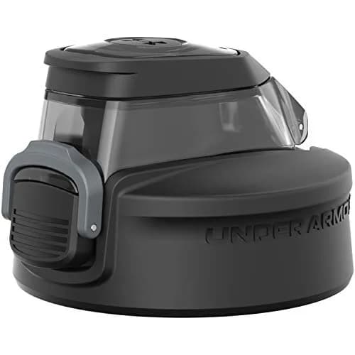 Under Armour Replacement Rise Lid Black | Self-Draining, Leak-Resistant, Compatible with UA Water Bottles thumbnail 1