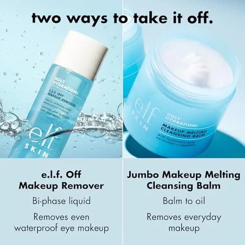 e.l.f. SKIN Holy Hydration! Makeup Melting Cleansing Balm 59.15 ml (2 oz) | Melts Makeup, Hydrates Skin thumbnail 5
