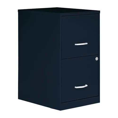 NuSparc 2 Drawer Locking Filing Cabinet | Steel, Space-Saving, Home & Office Use, Letter-Size thumbnail 1