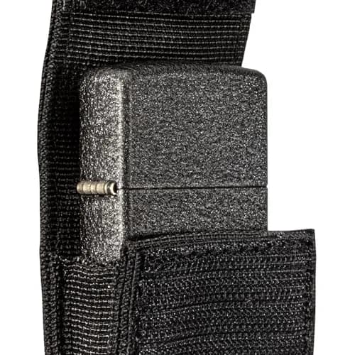 Zippo Utility Holster Pouch Black | Military-Grade Nylon, Versatile & Durable thumbnail 2