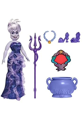 Disney Princess Villains Ursula Fashion Doll 11-inch | Accessories & Removable Clothes for Kids 5+ thumbnail 3