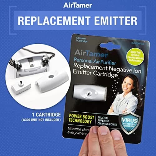 AirTamer A320W Replacement Negative Ion Emitter Cartridge | Power Boost Technology for 9x Cleaning Power thumbnail 3