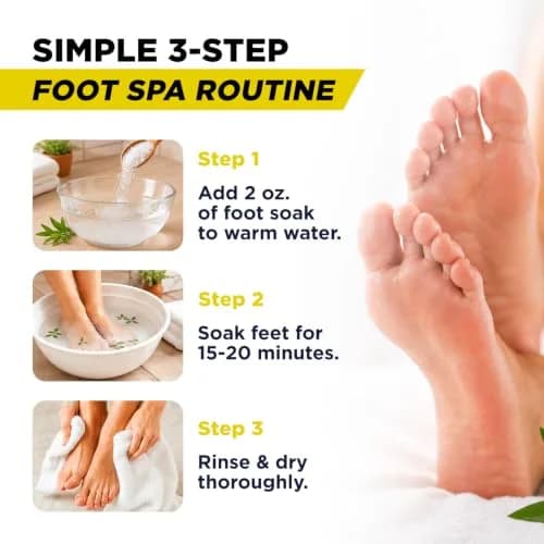 FOOT CURE Citrus Detox Epsom Salt Foot Soak 454 g (16 oz) | Cleanses & Revives Skin Tone thumbnail 4