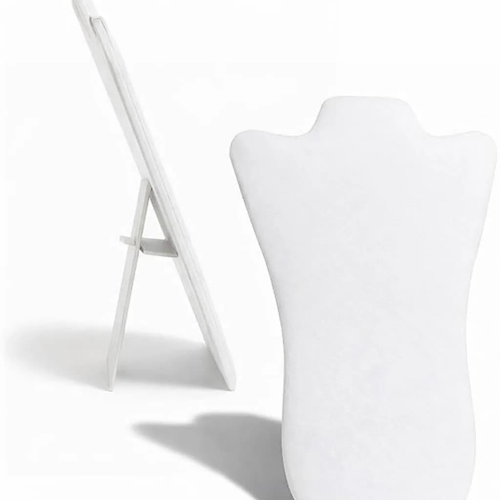 RJ Displays Velvet Necklace Jewelry Display Stand Holder 36 cm (14 inch) H | For Vendors & Retail Stores - main product image