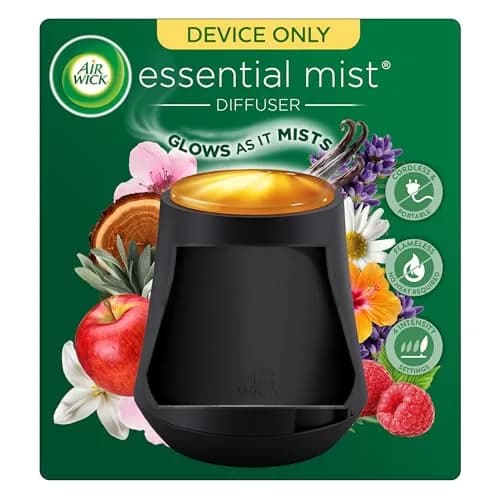 Air Wick Essential Mist Diffuser with Essential Oils, Black, 10 fl oz | Cordless & Portable for Home Fragrance thumbnail 1