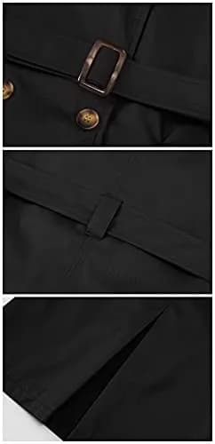 Chrisuno Women's Classic Oversized Hooded Windbreaker Rain Jacket Loose Coat XL | Water-Resistant & Stylish thumbnail 4